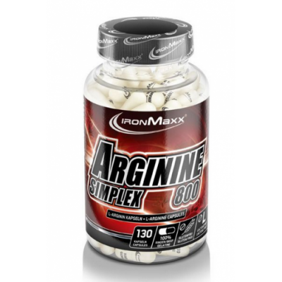 Аргінін, IronMaxx, Arginin Simplex 800 - 130 капс