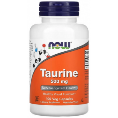 TAURINE 500 мг 100 веган капс