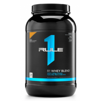 Протеїн сироватковий, RULE 1, Whey Blend - 905 г - Соленая карамель
