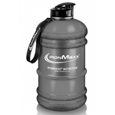 Бутилка для води, IronMaxx, Water Gallon - 2,2 л - серый - матовый