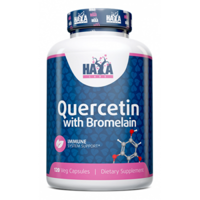 Quercetin with Bromelain - 120 веган капс