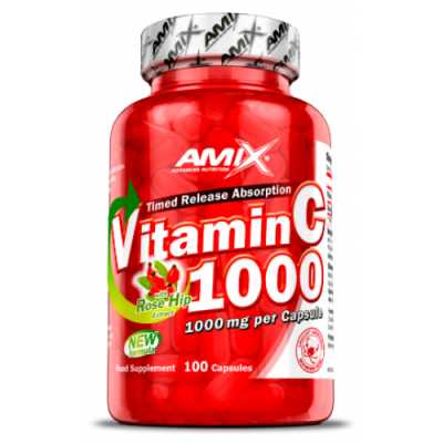 C-Vitamin + Rose Hips 1000 мг - 100 веган капс