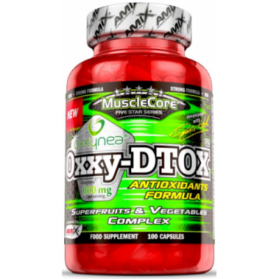 Комплекс антиоксидантов с вытяжками из фруктов и овощей, Amix, Musclecore® Oxxy-Dtox® Antioxidant Formula - 100 капс - 100 капс