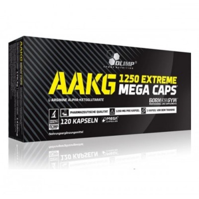 Аргінін ААКГ (альфа-кетоглутарат), Olimp Labs, AAKG 1250 Extreme Mega Caps - 120 капс