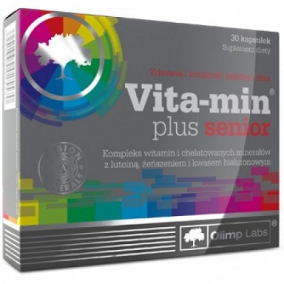 Витаминный комплекс для пожилых, Olimp Labs, Vita-min plus for men Olimp - 30 капс