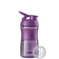Шейкер SportMixer с шариком 590 мл Plum