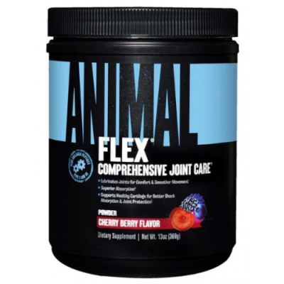 Мультикомпонентний хондропротектор з колагеном, Universal Nutrition, Animal Flex powder - 369 г - апельсин