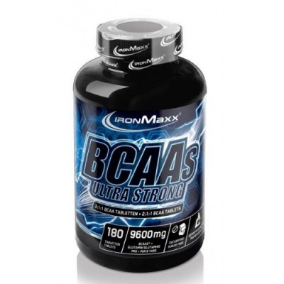 Амінокислоти ВСАА, IronMaxx, BCAAs Ultra Strong 2:1:1 - 180 таб