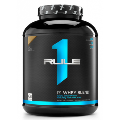Сироватковий протеїн, RULE 1, R1 Whey Blend - 2,2 кг - Кофе мокко