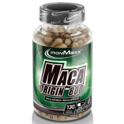 Мака перуанская, IronMaxx, Maca Origin 800 - 130 капс