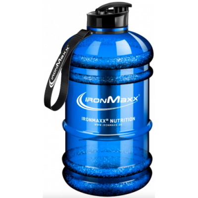 Бутилка для води, IronMaxx, Water Gallon - 2,2 л - синий