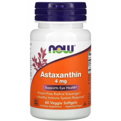 Astaxanthin 4 мг - 60 софт гель