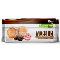 Протеиновые маффины Power Pro без добавления сахара - 70 г - с кремово-шоколадной начинкой