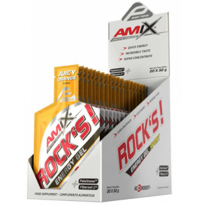 Изотонический гель, Amix, Performance Rock´s Gel Free - 32 г - апельсин