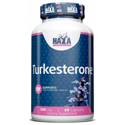 Туркестерон (фитоэкдистероид), HAYA LABS, Turkesterone 500 мг - 60 капс