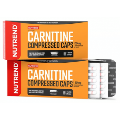 Л-карнітин 1324 мг в капсулах, Carnitine Compressed - 120 капс