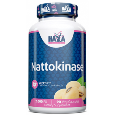 Наттокиназа (здоровье сердца), HAYA LABS, Nattokinase 2000FU - 90 веган капс