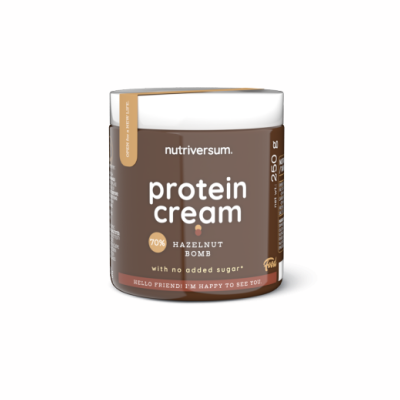 Протеїновий десерт Nutriversum PROTEIN CREAM (фундучна бомба) 250 г