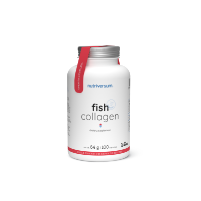 Коллаген в капсулах Nutriversum FISH COLLAGEN CAPS, 100 капсул