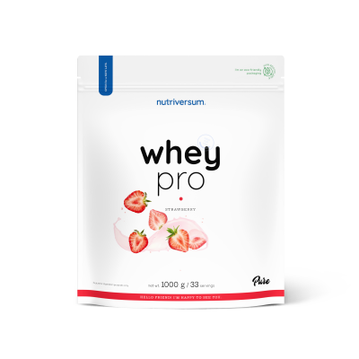 Протеин Nutriversum WHEY PRO (клубника) 1000 г