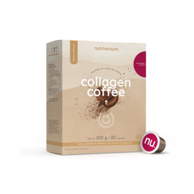 Кофейные капсулы с коллагеном Nutriversum COLLAGEN COFFEE (печенье с кремом) 20 капсул