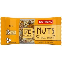 Батончик зерновий Nutrend De-Nuts (кешью + мигдаль) 35 г