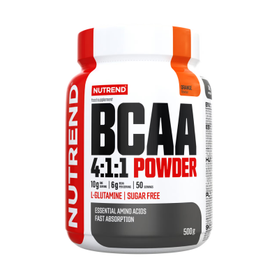 Амінокислоти Nutrend BCAA 4:1:1 Powder (апельсин) 500 г