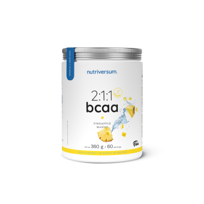 Амінокислоти Nutriversum 2:1:1 BCAA (ананас-манго) 360 г