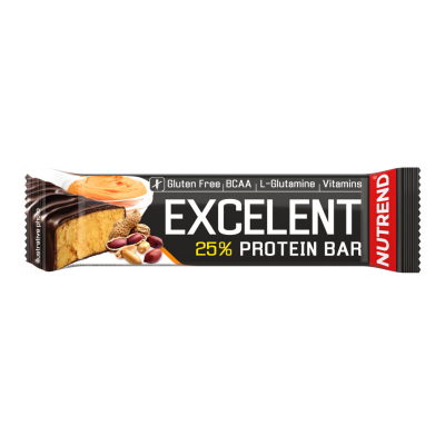 Протеїновий батончик NUTREND Excelent Protein bar (Арахісове масло) 85 г