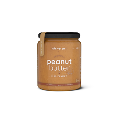 Протеиновый десерт Nutriversum PEANUT BUTTER (хрустящий) 500 г