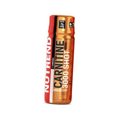 Жиросжигатель NUTREND Carnitine 3000 Shot (Апельсин) 60 мл