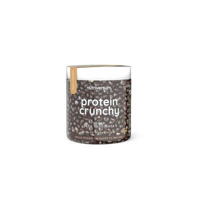 Протеиновый десерт Nutriversum PROTEIN CRUNCHY (веганский темный шоколад) 190 г