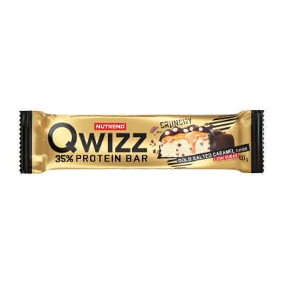 Протеїновий баточник Nutrend Qwizz Protein Bar (Солона карамель) 60 г