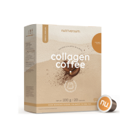 Кофейные капсулы с коллагеном Nutriversum COLLAGEN COFFEE (карамель) 20 капсул