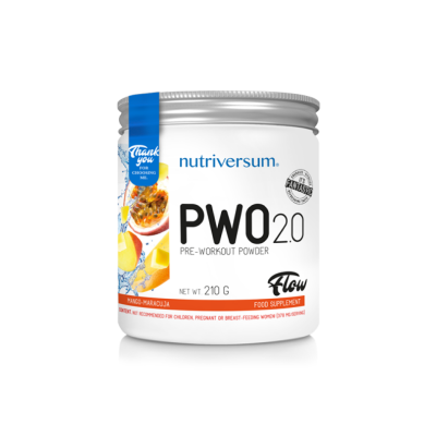 Енергетичний стимулятор Nutriversum PWO (манго-маракуйя) 210 г