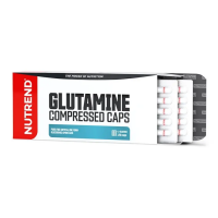 Амінокислота NUTREND Glutamine COMPRESSED CAPS, 120 капсул