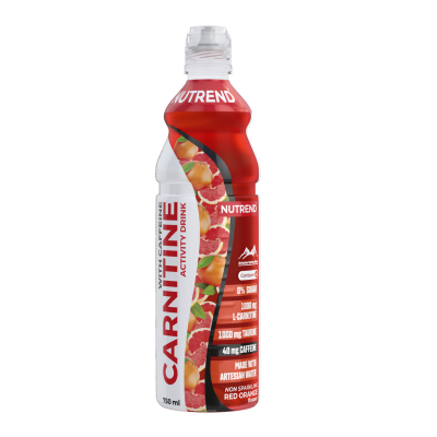 Жироспалювач Nutrend Carnitine Activity Drink with Caffeine (червоний апельсин) 750 мл