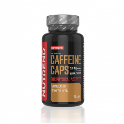 Кофеїн у капсулулах Nutrend Caffeine Caps, 60 капсул