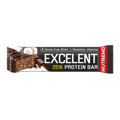 Протеїновий батончик NUTREND Excelent Protein bar (Шоколад + Кокос) 85 г