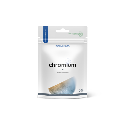 Хром Nutriversum CHROMIUM, 30 таблеток