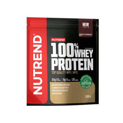 Протеїн Nutrend 100% Whey Protein (Брауні) 1000 г