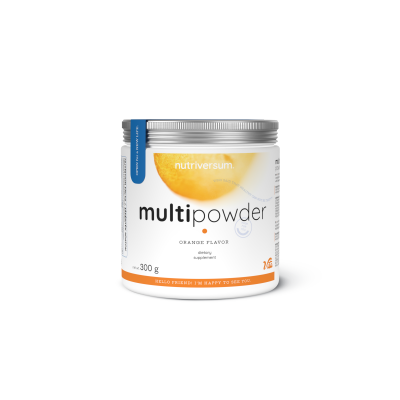 Комплекс вітамінів Nutriversum MULTI POWDER (апельсин) 300 г