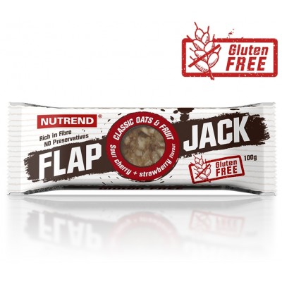 Углеводный батончик NUTREND Flap Jack (Шоколад + Вишня) 100 г