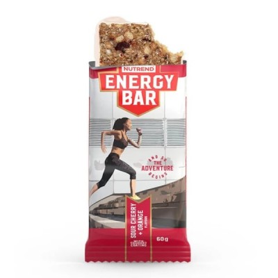 Вуглеводний батончик Nutrend Energy Bar (вишня + апельсин) 60 г