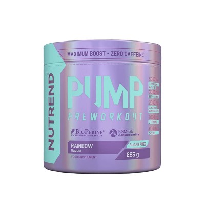 Передтренувальний комплекс Nutrend Pump Pre-Workout (веселка) 225 г