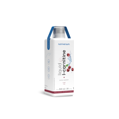 Жироспалювач Nutriversum LIQUID L-CARNITINE (кисла вишня) 500 мл