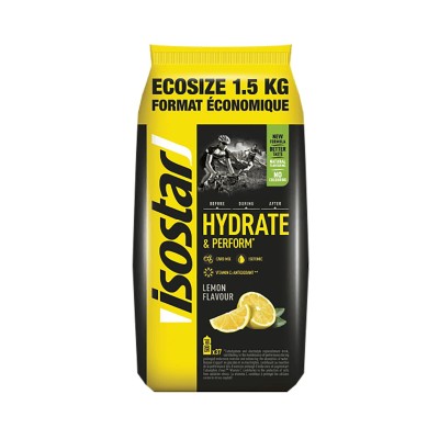 Ізотонічний порошок Isostar Ecosize Hydrate & Perform (лимон) 1,5 кг