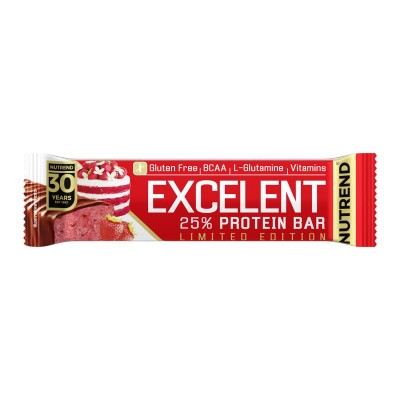Протеїновий батончик Nutrend Excelent Protein bar (полуничний пиріг) 85 г