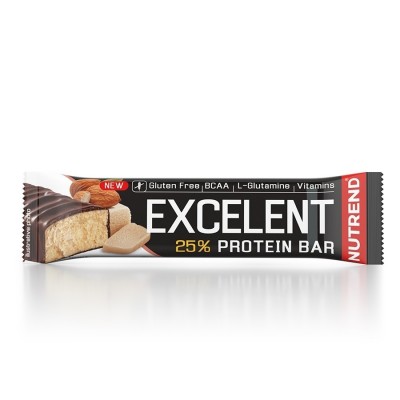 Протеїновий батончик NUTREND Excelent Protein bar (Марципан + Мигдаль) 85 г