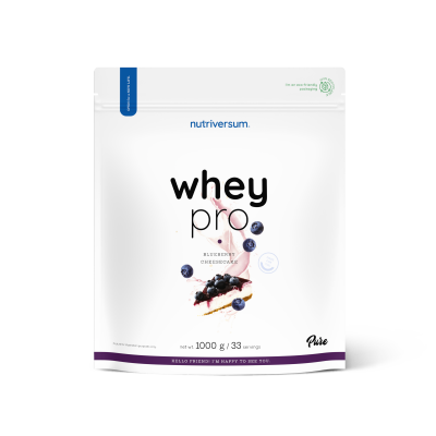 Протеїн Nutriversum WHEY PRO (чорничний чізкейк) 1000 г